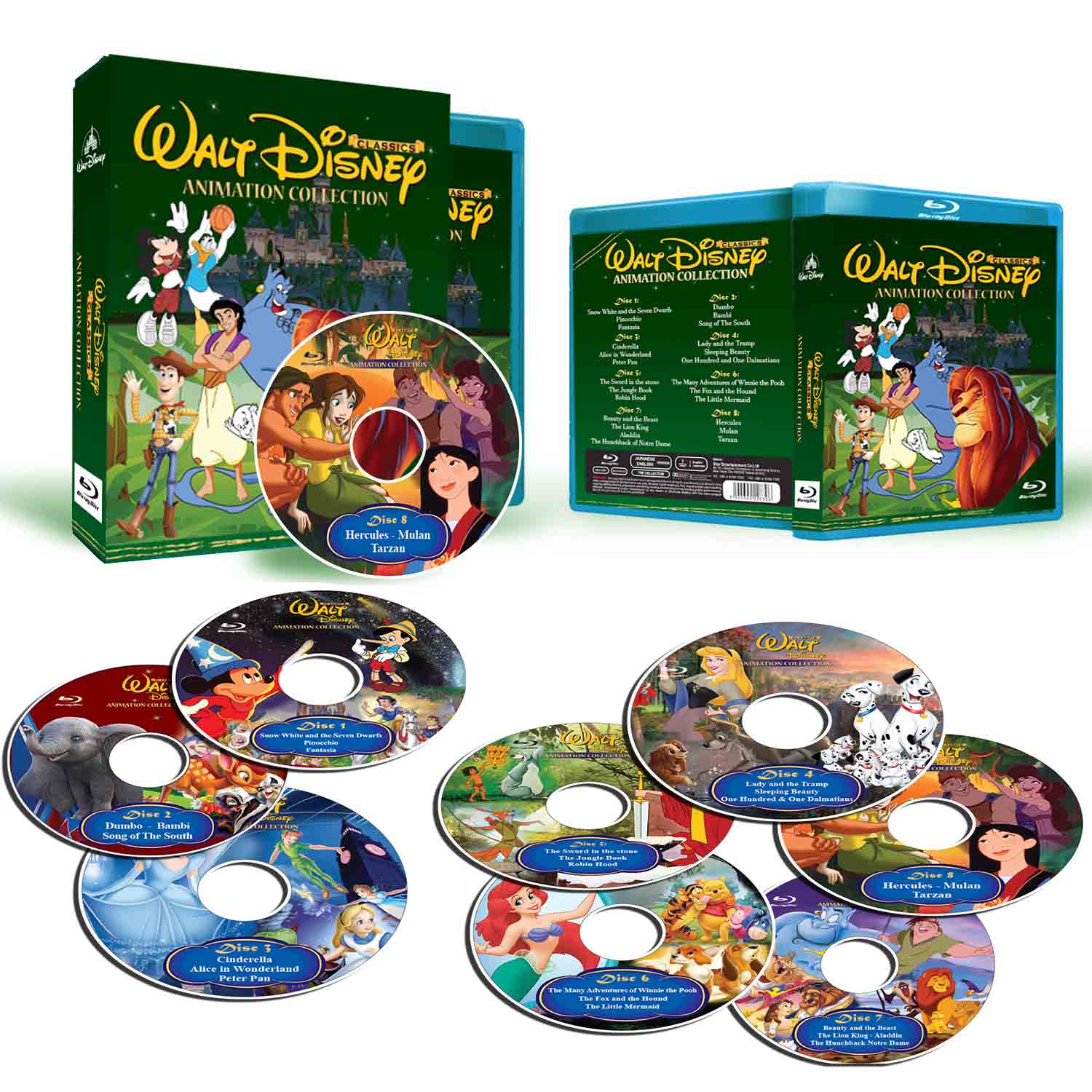 DVD box Disney クラシックス-connectedremag.com