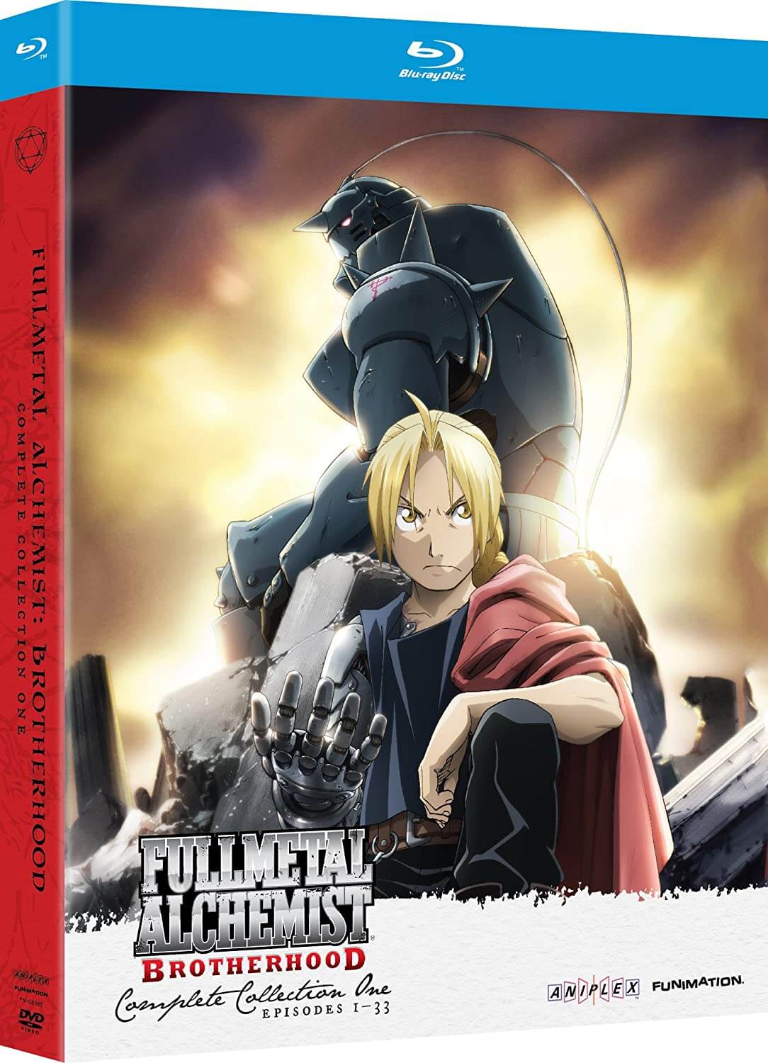 FULLMETAL ALCHEMIST - BROTHERHOOD - COMPLETE COLLECTION 3 EPISODES