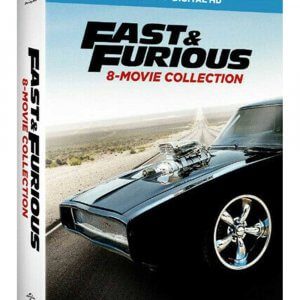 FAST AND FURIOUS COMPLETE 8-MOVIE COLLECTION DVD & BLU-RAY