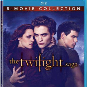 The Twilight Saga 5-movie collection bluray