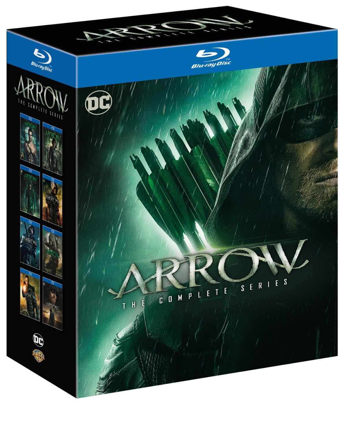 Arrow - The Complete Series Seasons 1-8 (DVD & Blu-ray Box Set)