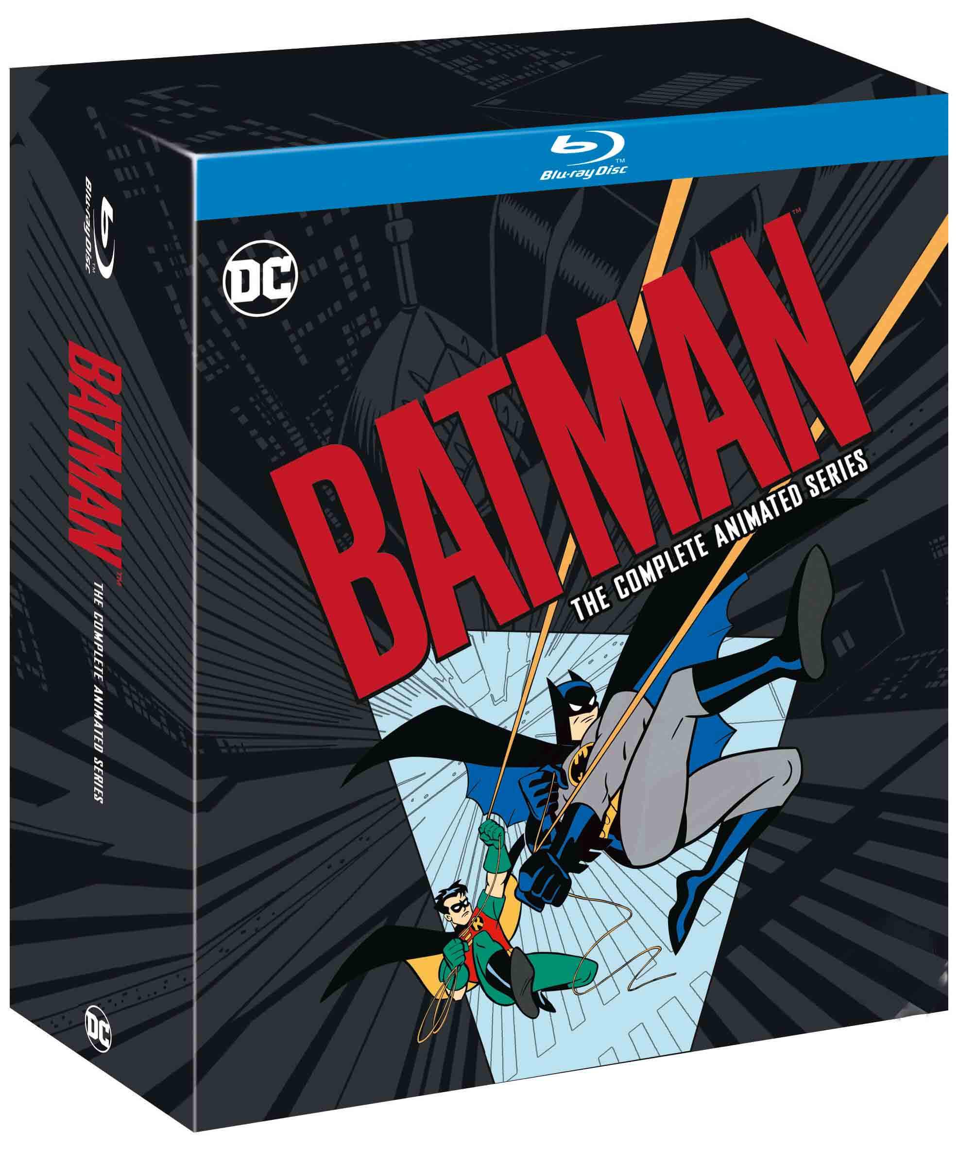 Batman - The Complete Animated Series (DVD & Blu-ray 12-Disc Box Set) -  Luux Movie - The Best DVD And Blu-Ray Store