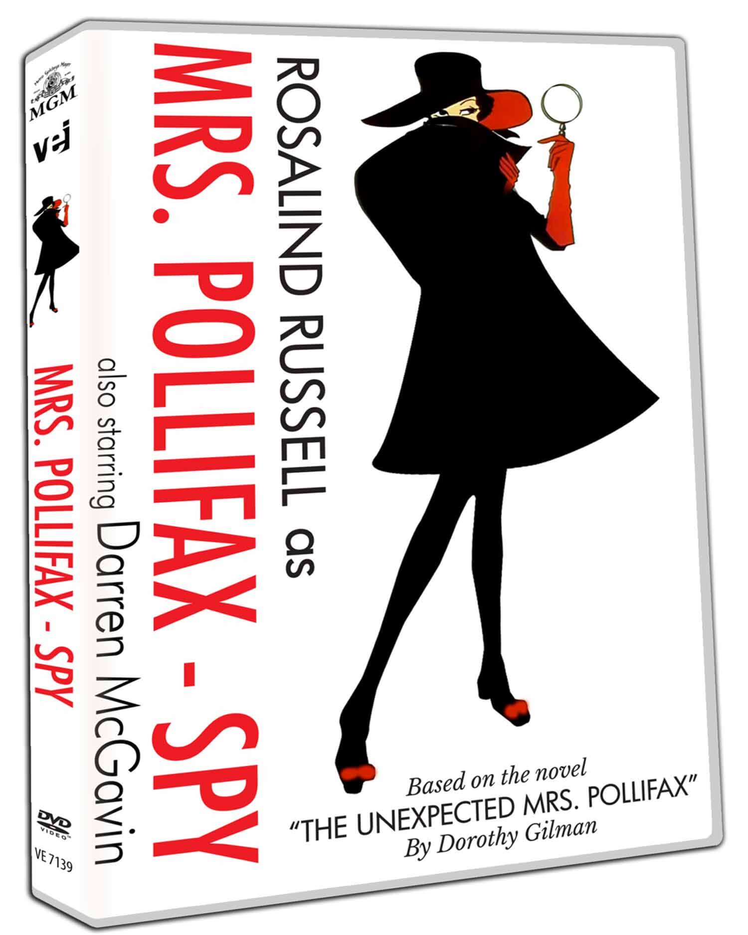 Rosalind Russell as "MRS. POLLIFAX-SPY"-Based on Dorothy Gilman
