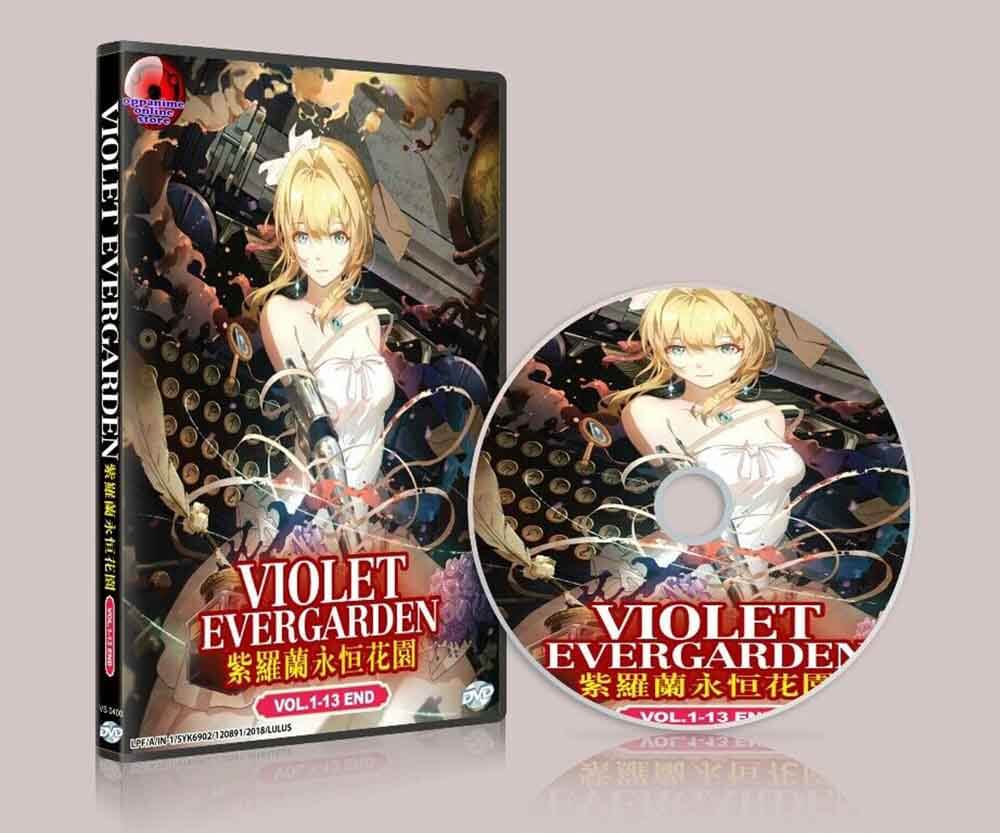 Violet Evergarden Complete Anime Series DVD (1-13 End) English Dubbed