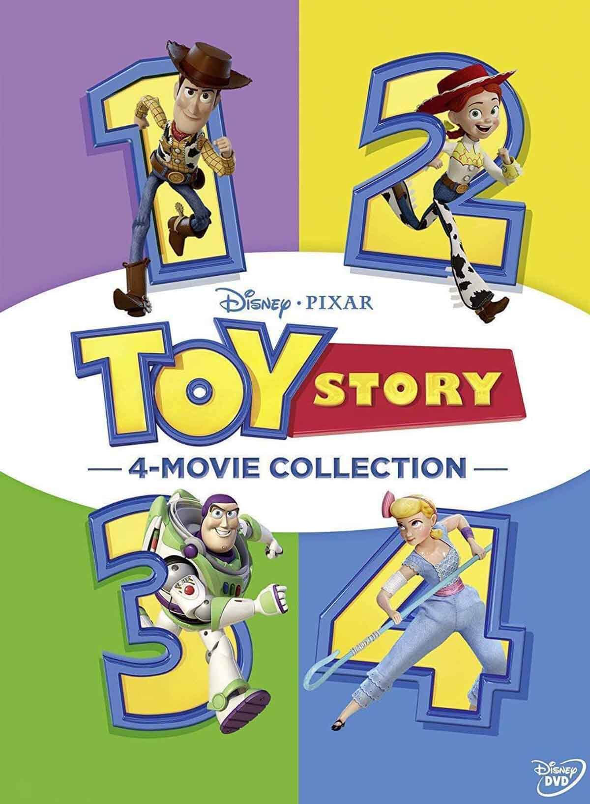 Toy Story 1-4 ( DVD 6 Disc Set, 2019 )