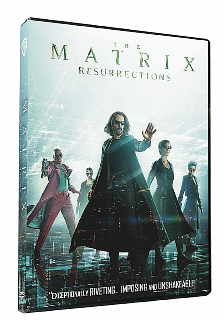 The Matrix Resurrections Dvd 2022 Keanu Reeves Luux Movie The Best Dvd And Blu Ray Store